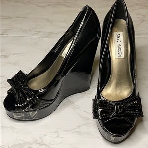 Steve Madden - Patent Leather Wedges